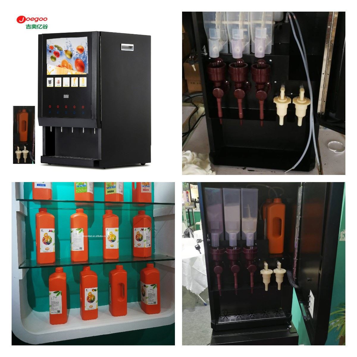 Cold Syrup Vending Machine