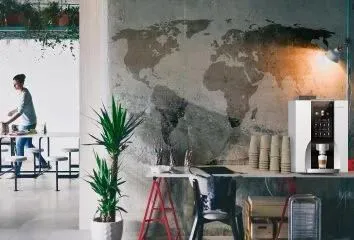 Joegoo Vending har den bästa kaffebönautomaten på hotellet