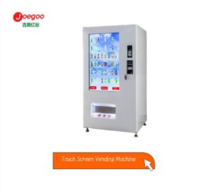 Coca Cola pekskärm varuautomat
