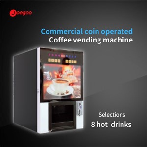 Myntdriven kaffeautomat