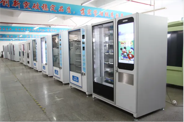 Området som täcks av varuautomatmarknaden ökade gradvis